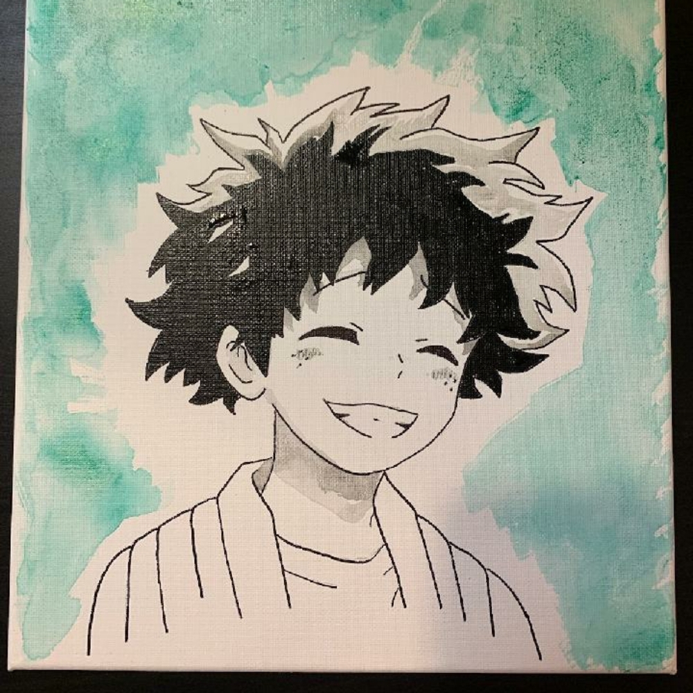 Painting of Deku